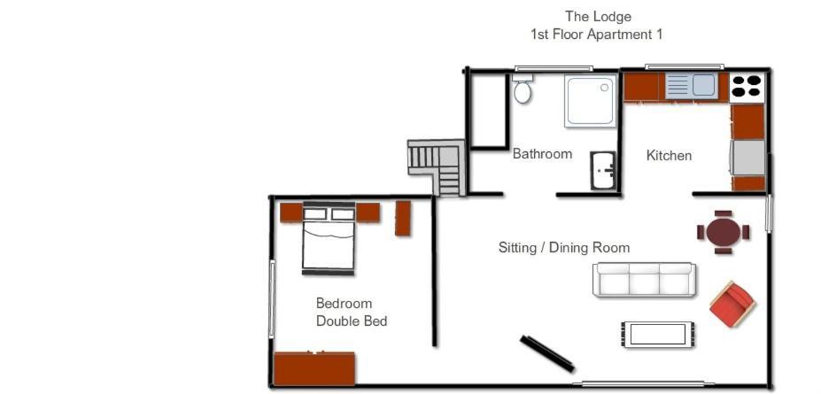 Old School Apartment 1 First Floor Bury St. Edmunds Εξωτερικό φωτογραφία